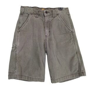Carhartt Relaxed Fit Utility Cargo Shorts Men's 28x9" Stretch Canvas Brown-Gray
